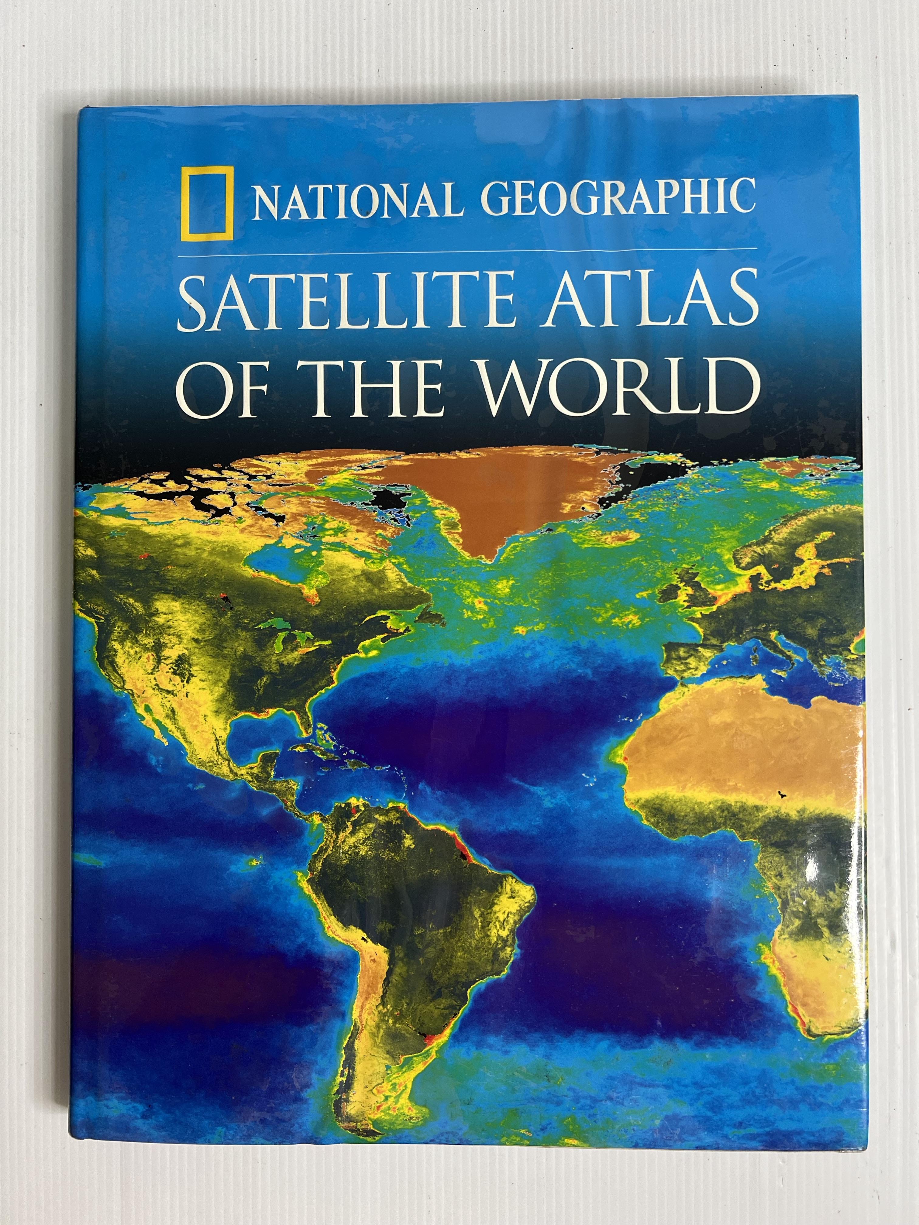 National Geographic Satellite Atlas Of The World National Geographic Society November 1, 1998 95-99% Hacdcover