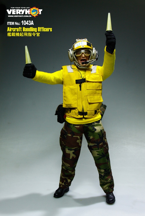 VERYHOT NO:1043A US Navy Flight Deck Crew (Aircraft Handing Officers)