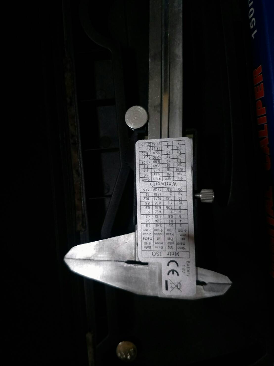 R14 เวอร์เนีย ดิจิตอล อลูมิเนียม ไม่เป็นสนิม ไม่เป็นแม่เหล็ก ขนาด 6 นิ้ว สำหรับวัดหยาบ