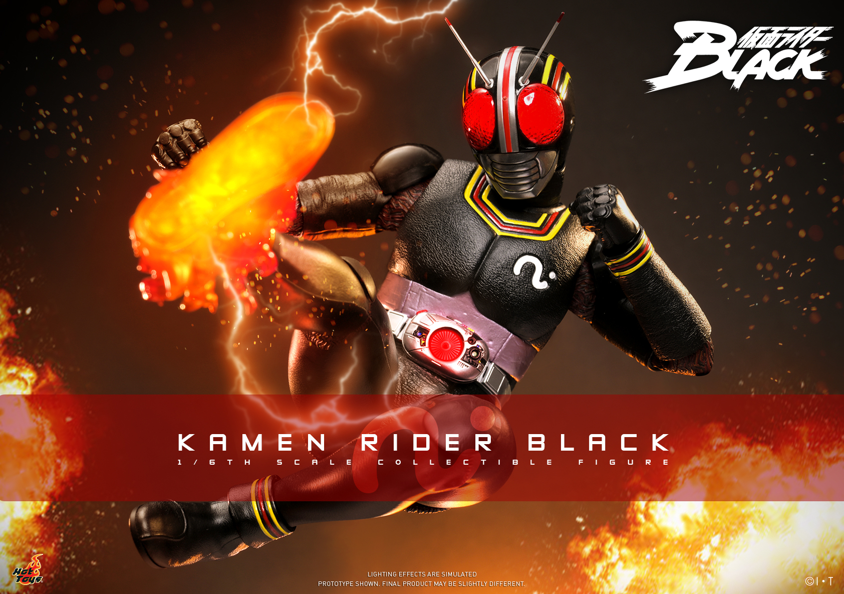 Hot Toys TMS158 Kamen Rider Black - Kamen Rider Black