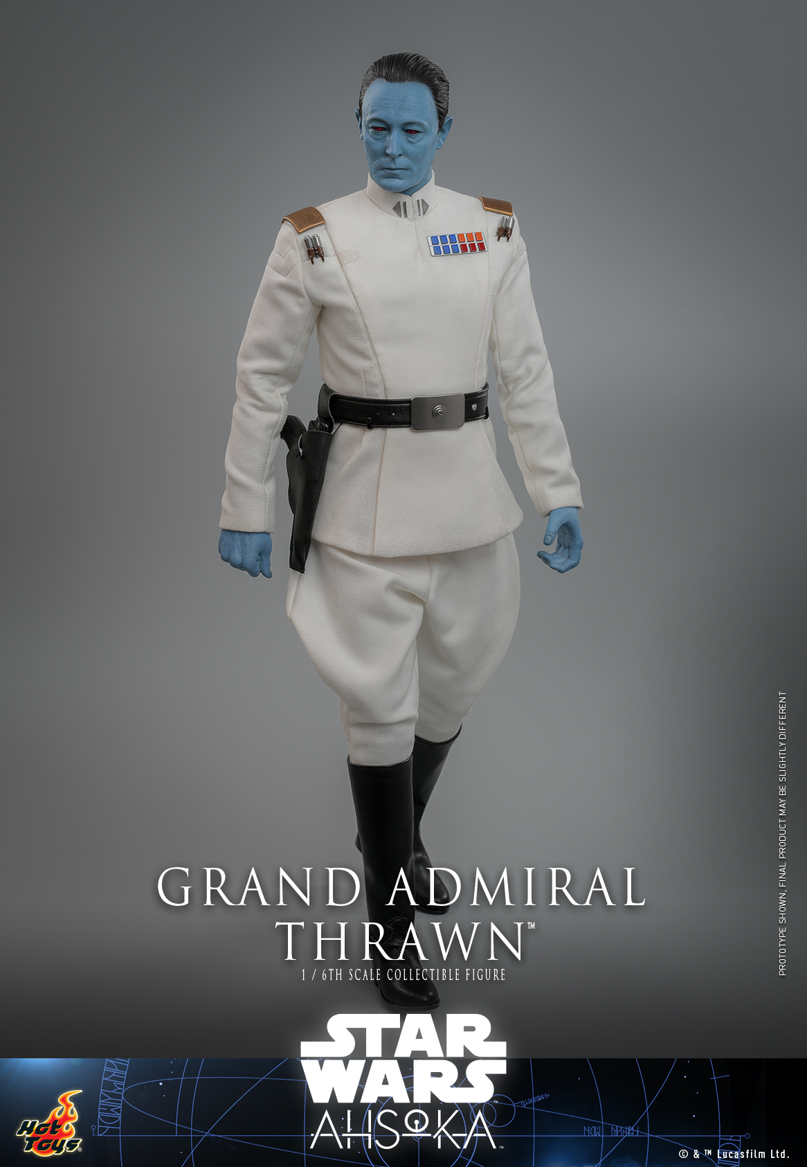 Hot Toys TMS116 1/6 Star Wars: Ahsoka - Grand Admiral Thrawn