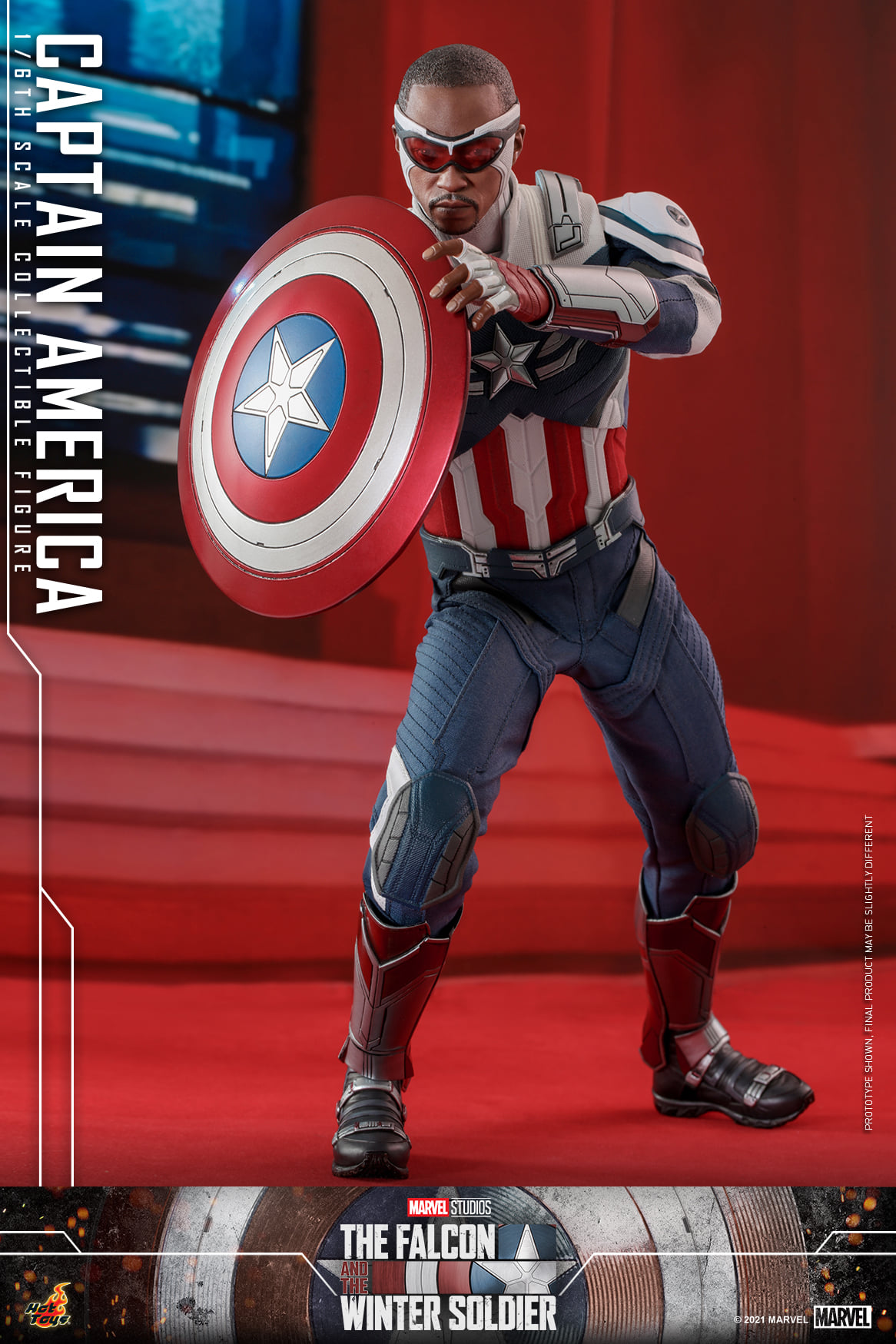 Hot Toys TMS040 1/6 The Falcon and the Winter Soldier - Captain America