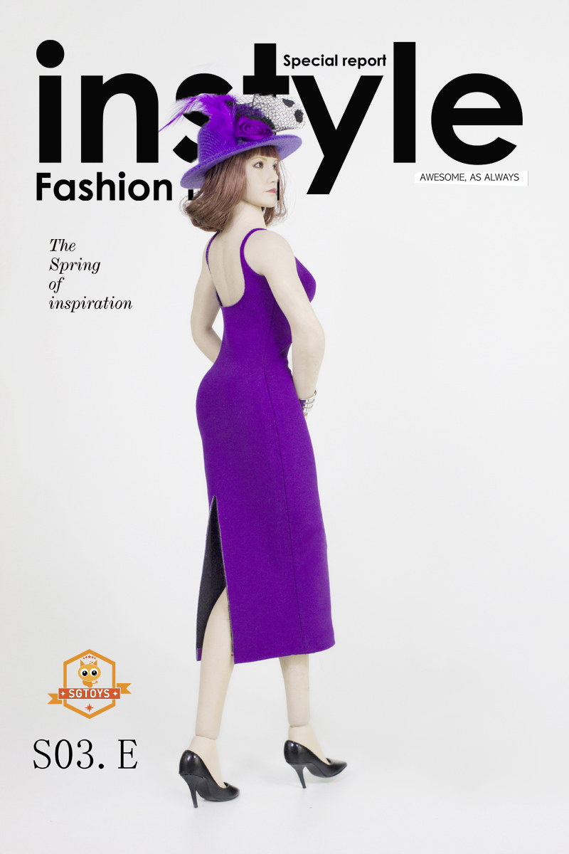 SGTOYS S03B ,C ,D ,E Sexy Ladies Long Skirt Set