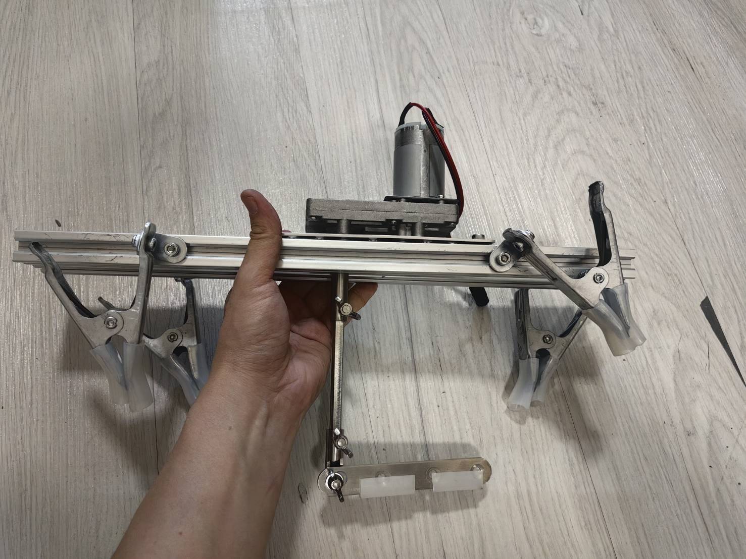 OT179 เครื่องกวนไส้รุ่นติดตั้งง่าย ใช้ได้กับกระทะ หม้อ ขนาดไม่เกิน 40CM