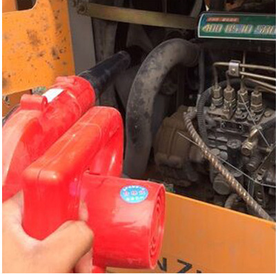 ES08 เครื่องเป่าลม โบลวเวอร์ใช้ไฟแบตเตอรี่ 12 v กำลังไฟ 600 วัตต์