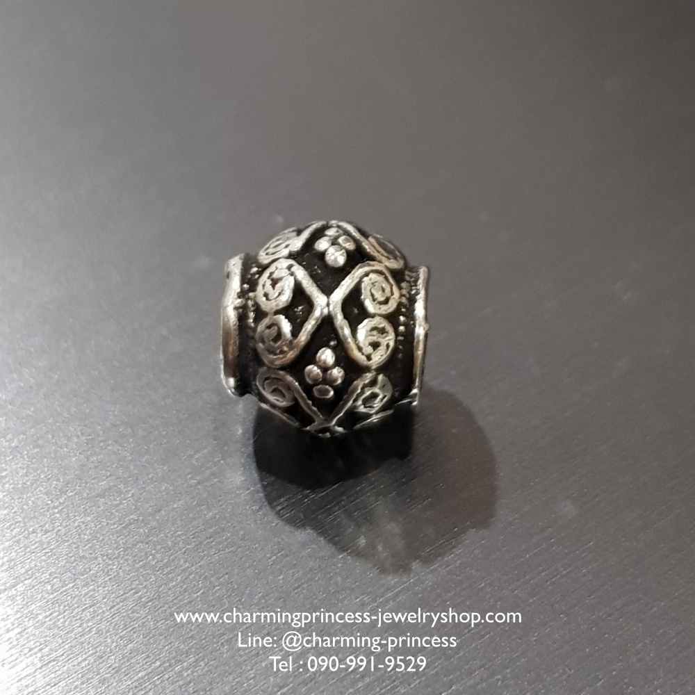 ตัวคั่นดอกไม้สไตล์แพนดอร่า Small Filigree Pandora Inspired 925 Sterling Silver