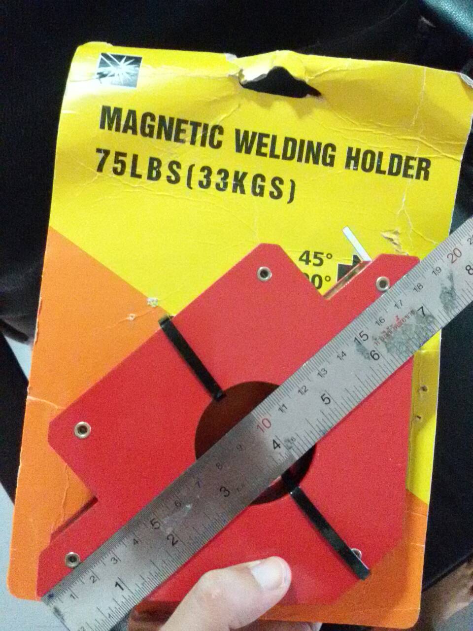 MD03 แม่เหล็กจับงานเชื่อม ขนาด 190*120*26 mm ใหญ่สุด