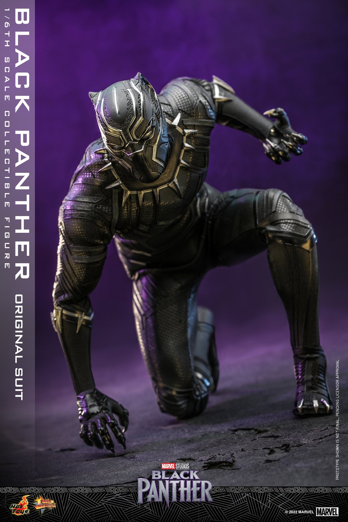 Hot Toys MMS671 1/6 Black Panther Legacy - Black Panther (Original Suit)