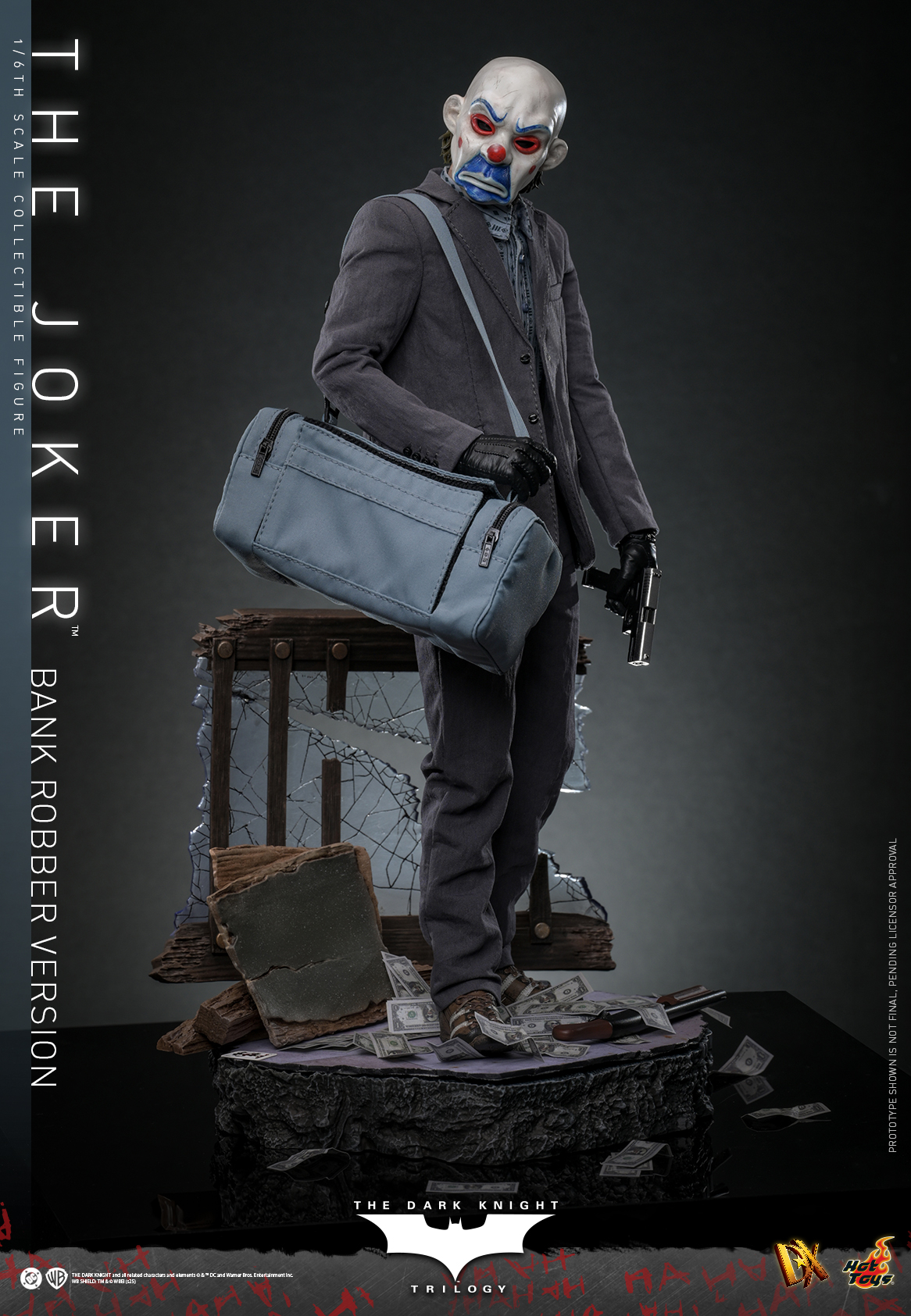 Hot Toys DX50 The Dark Knight Trilogy - The Joker (Bank Robber Version)