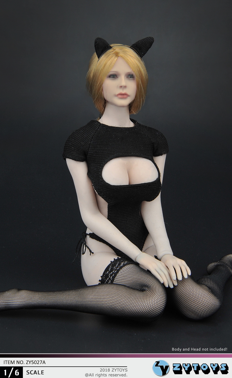 ZY Toys ZY5027B 1/6 Sexy cat girl open chest Pink