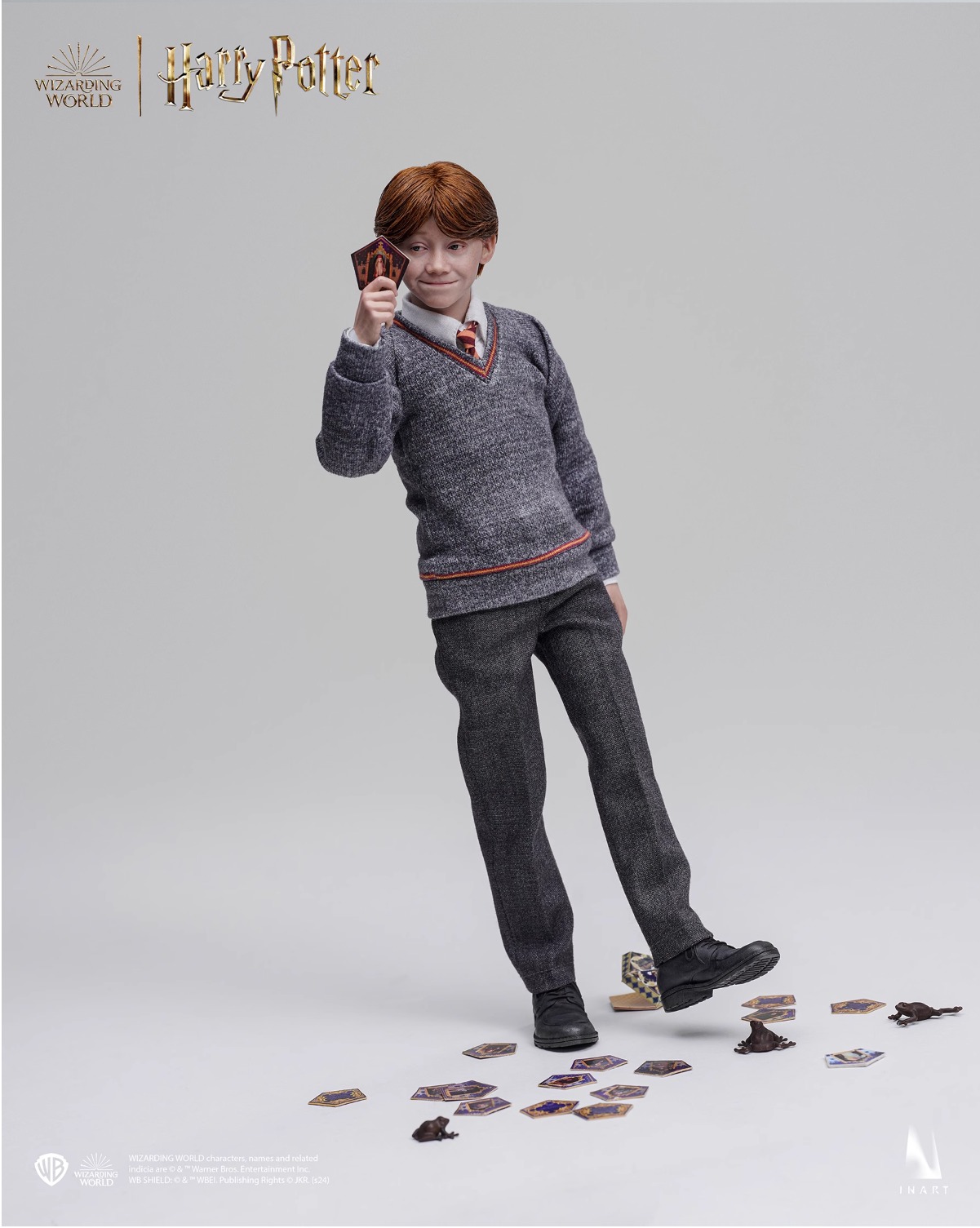 INART x Queen Studios A010D1 Harry Potter and the Philosopher's Stone - Ron Weasley (Deluxe Version) [Hair Transplant Headsculpt]