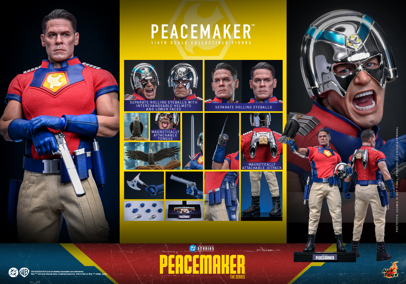 Hot Toys TMS166 Peacemaker Season 2 - Peacemaker