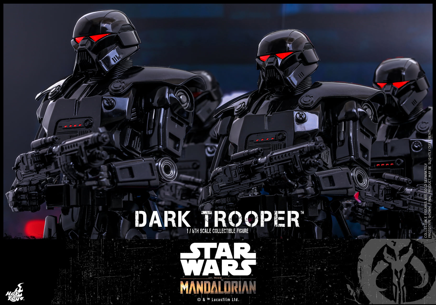 Hot Toys TMS032 1/6 Star Wars™: The Mandalorian™ - Dark Trooper™