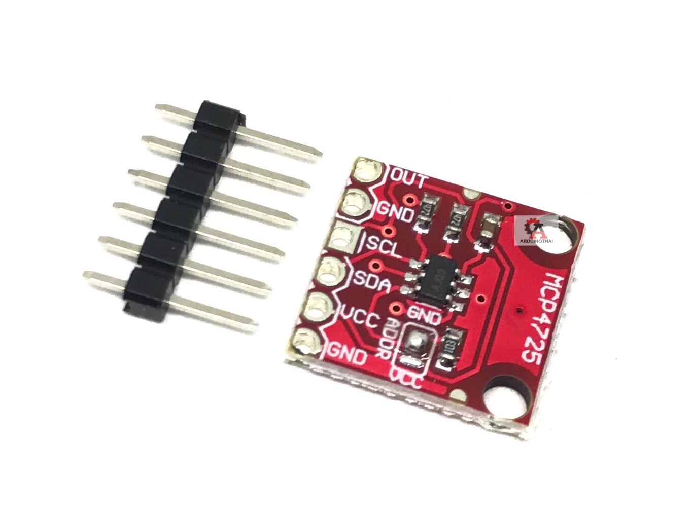 MCP4725 I2C DAC-12bit โมดูลแปลงสัญญาณ Digital to Analog สต็อกไทยส่งไว