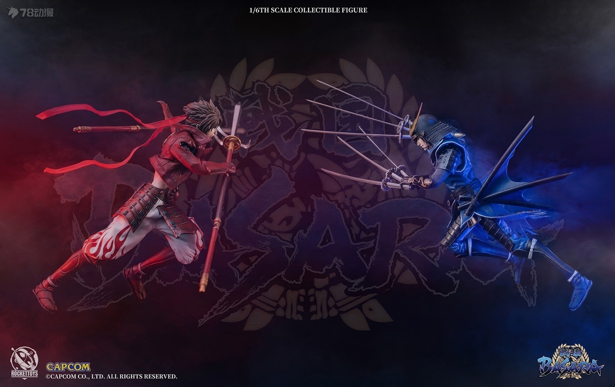 ROCKETTOYS x CAPCOM ROC-001 1/6 Sengoku Basara - Date Masamune