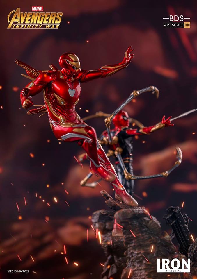 Iron Studios BDS Art Scale 1/10 Avengers: Infinity War - Iron Man MK.50