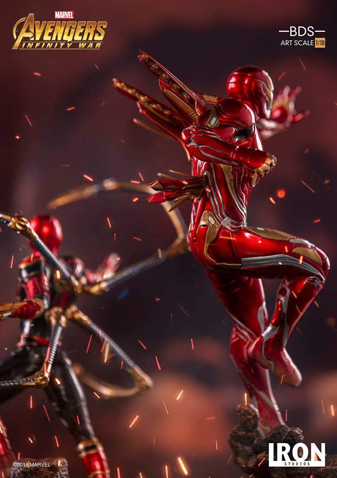 Iron Studios BDS Art Scale 1/10 Avengers: Infinity War - Iron Man MK.50