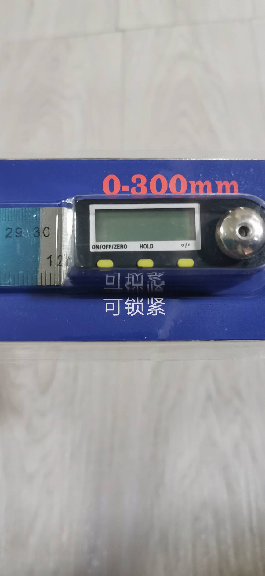 R18 ไม้บรรทัดวัดองศา ดิจิตอล ยาว 300 mm วัดได้ 360 องศา