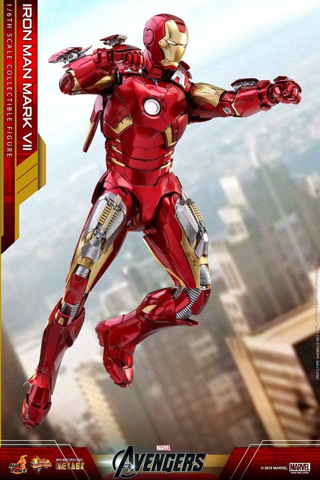 Hot Toys MMS500D27 THE AVENGERS - IRON MAN MARK VII