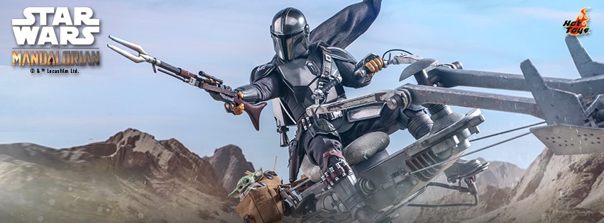 Hot Toys TMS053 1/6 Star Wars: The Mandalorian™ - Swoop Bike™