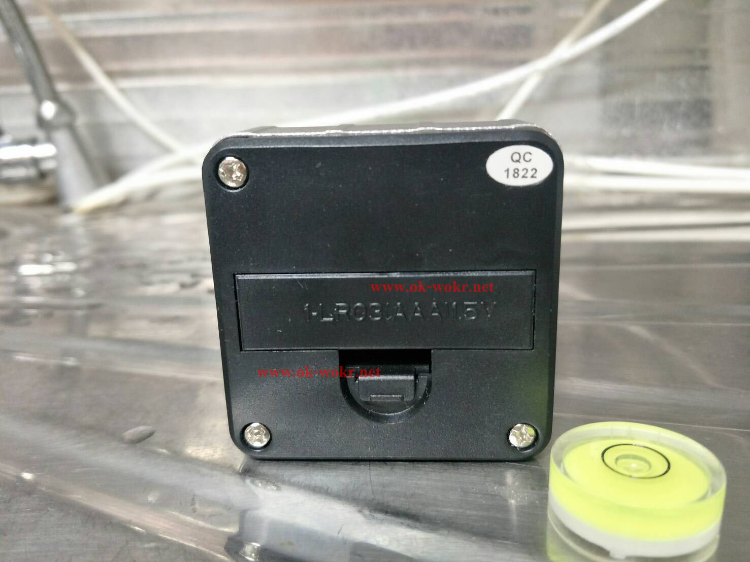 R11 กล่องวัดองศาแบบ ดิจิตอล มีแม่เหล้กในตัว ขนาด 60x60 mm