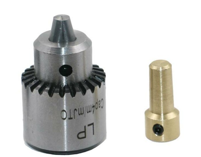 CH09 หัวจับสว่านแบบจัมปาจับได้ 0.3-4 มิล สำหรับมอเตอร์แกน 3 มิล สำหรับนัก DIY