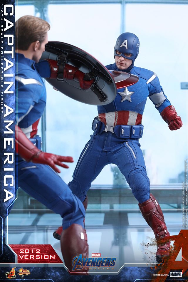 Hot Toys MMS563 Avengers: Endgame 1/6 Captain America (2012 Version)