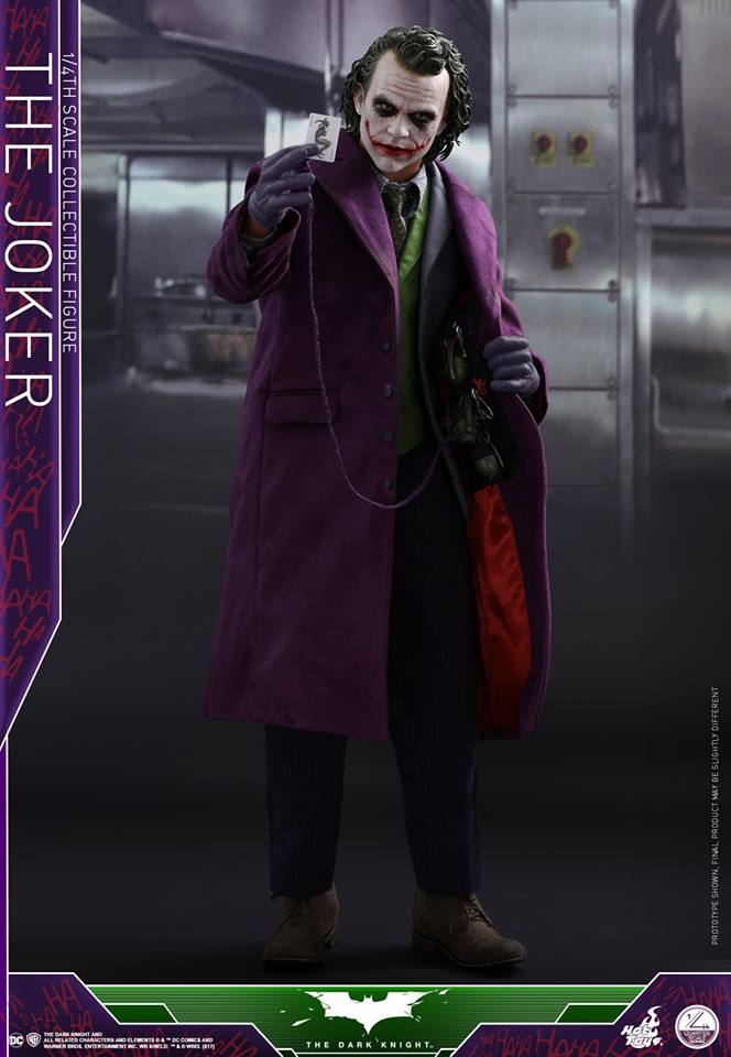 Hot Toys QS010 1/4 THE DARK KNIGHT - THE JOKER (SPECIAL EDITION)