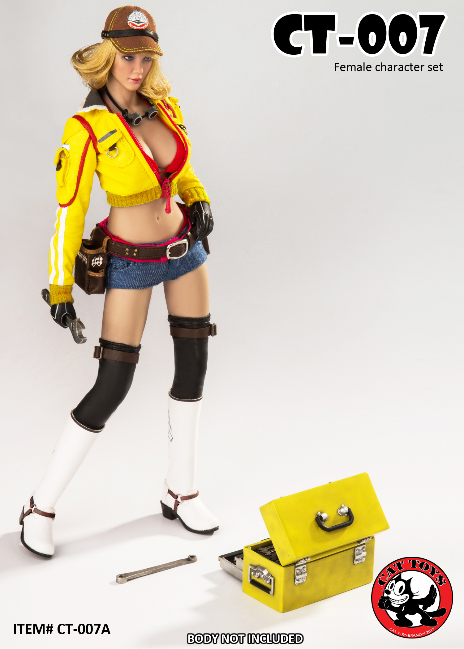 CAT TOYS CT007A / CT007B Repairman suit with head