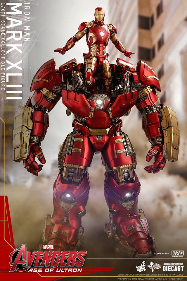 Hot Toys MMS278D09 AVENGERS AGE OF ULTRON - MARK XLIII (RE)