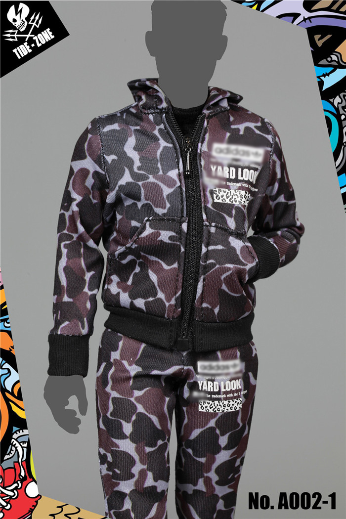 TIDE-ZONE A002 Sports Camouflage Outfits