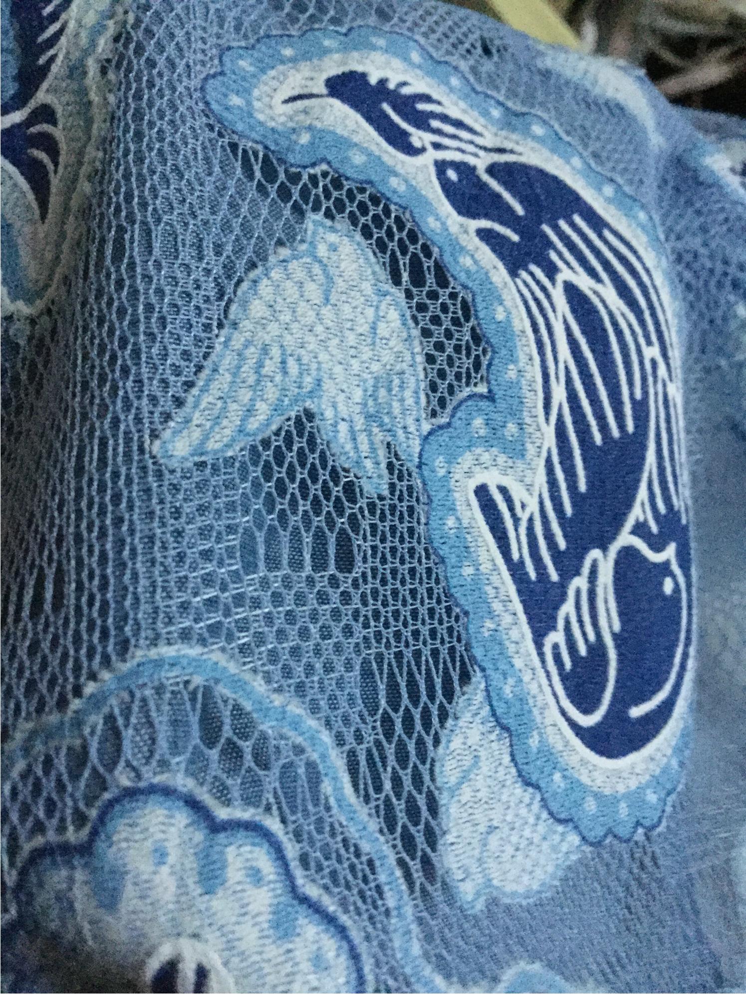 Blazer เสื้อสูท เสื้อคลุมสียีนส์ฉลุลายสไตล์Kloset