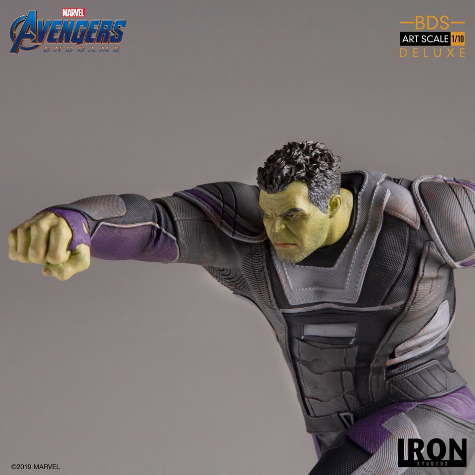Iron Studios Deluxe BDS Art Scale 1/10 Avengers: Endgame - Hulk (แกะเช็คลงกล่องไม่โชว์)