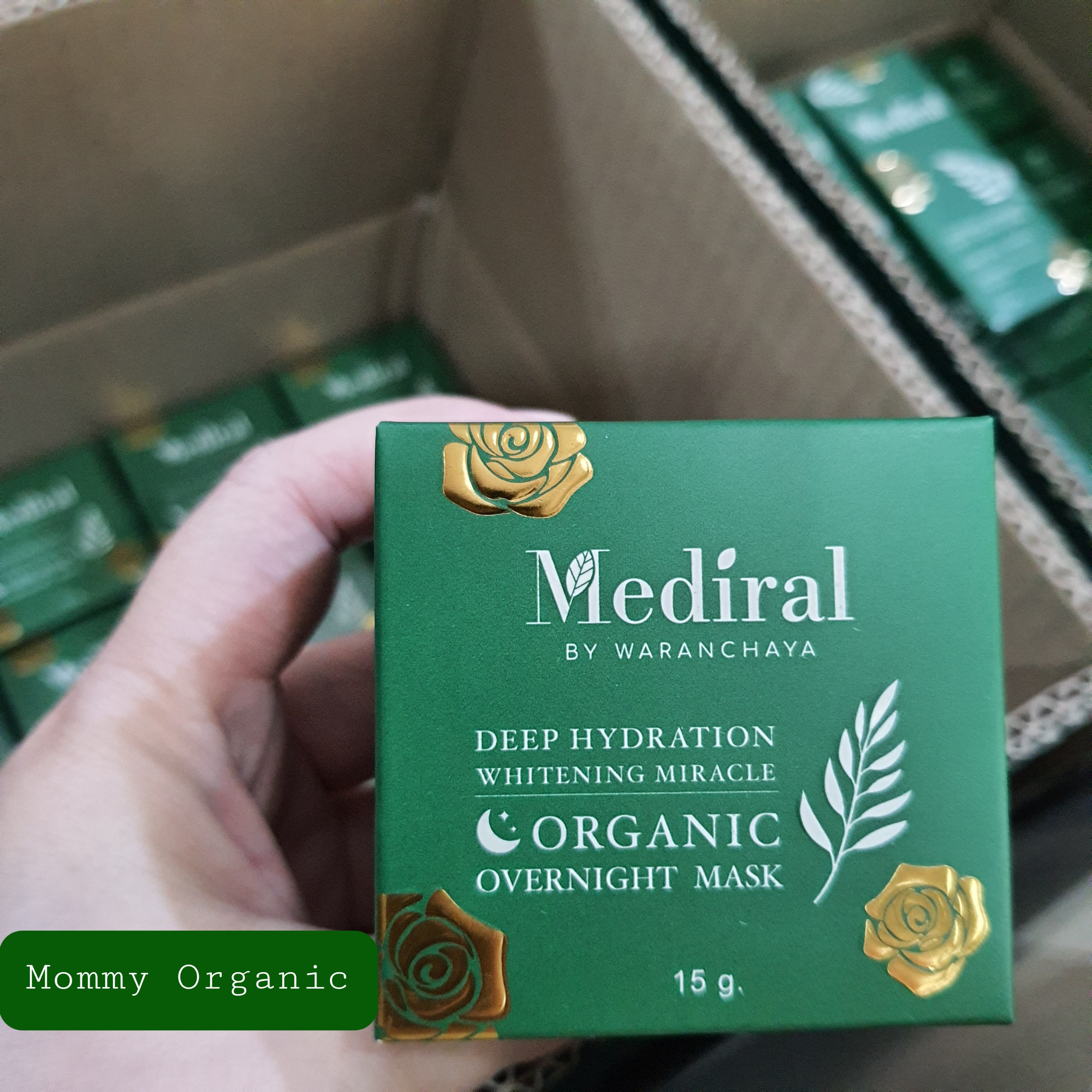 (ส่งฟรี) Mediral Overnight Mask มาส์คออร์แกนิค เข้มข้น ฟื้นฟูผิวข้ามคืน ORGANIC OVERNIGHT MASK by Mediral (Deep Hydration and Whitening Miracle) ชิ้น