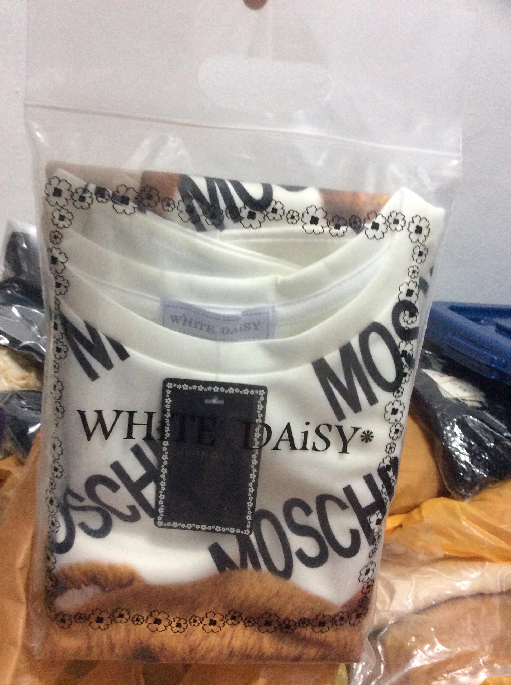New!! MOSCHINO BEAR เสื้อยืดตัวยาว/minidress