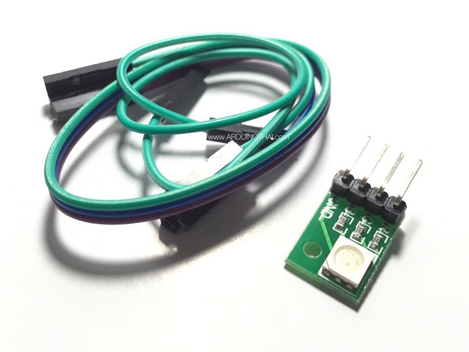 RGB 3 colors LEDs module (SMD) โมดูล LED สีแดง น้ำเงิน เขียว สต็อกไทยส่งไว