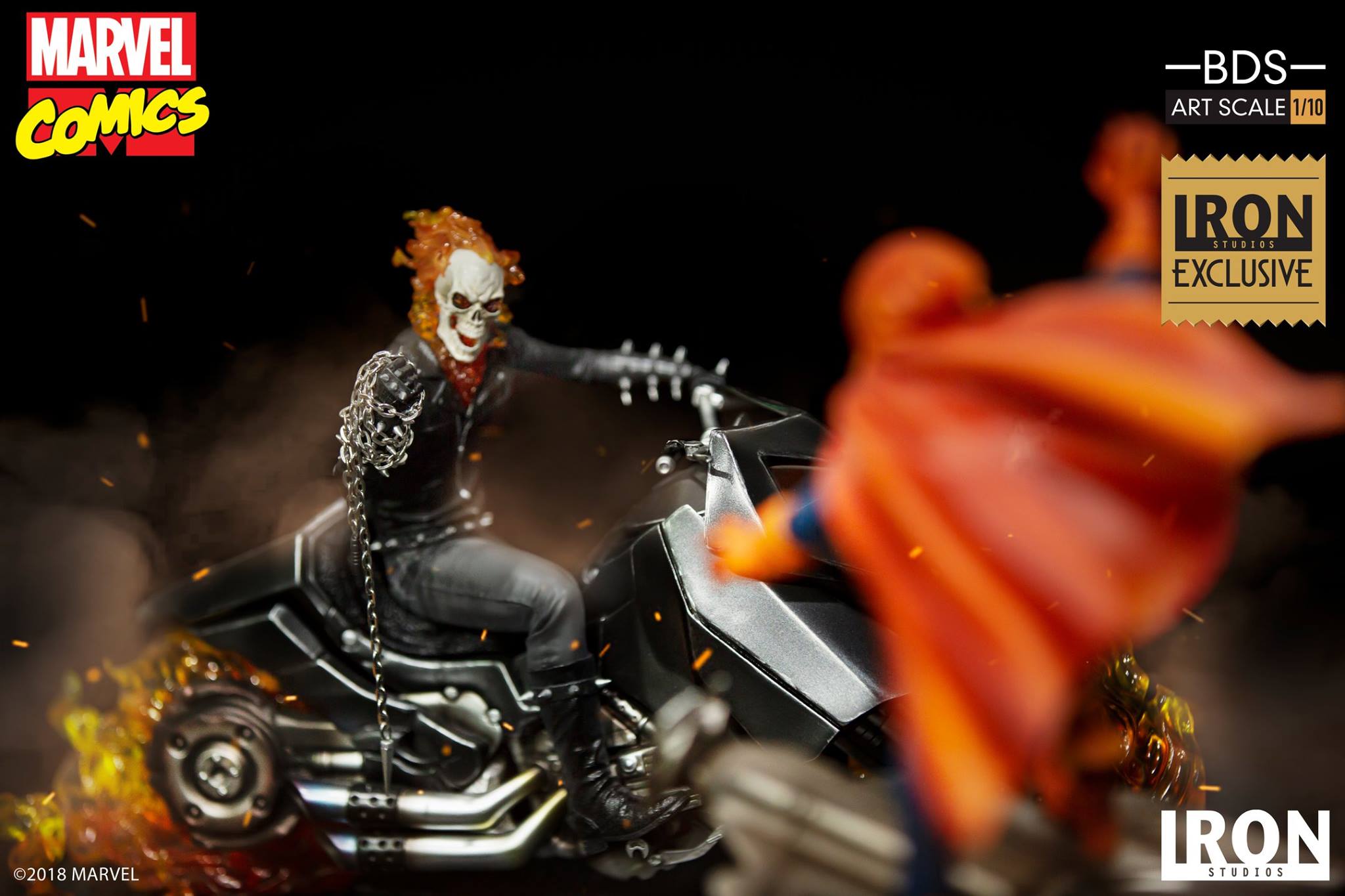 Iron Studios BDS Art Scale 1/10 Marvel Comics Series 5 - Ghost Rider (EX)