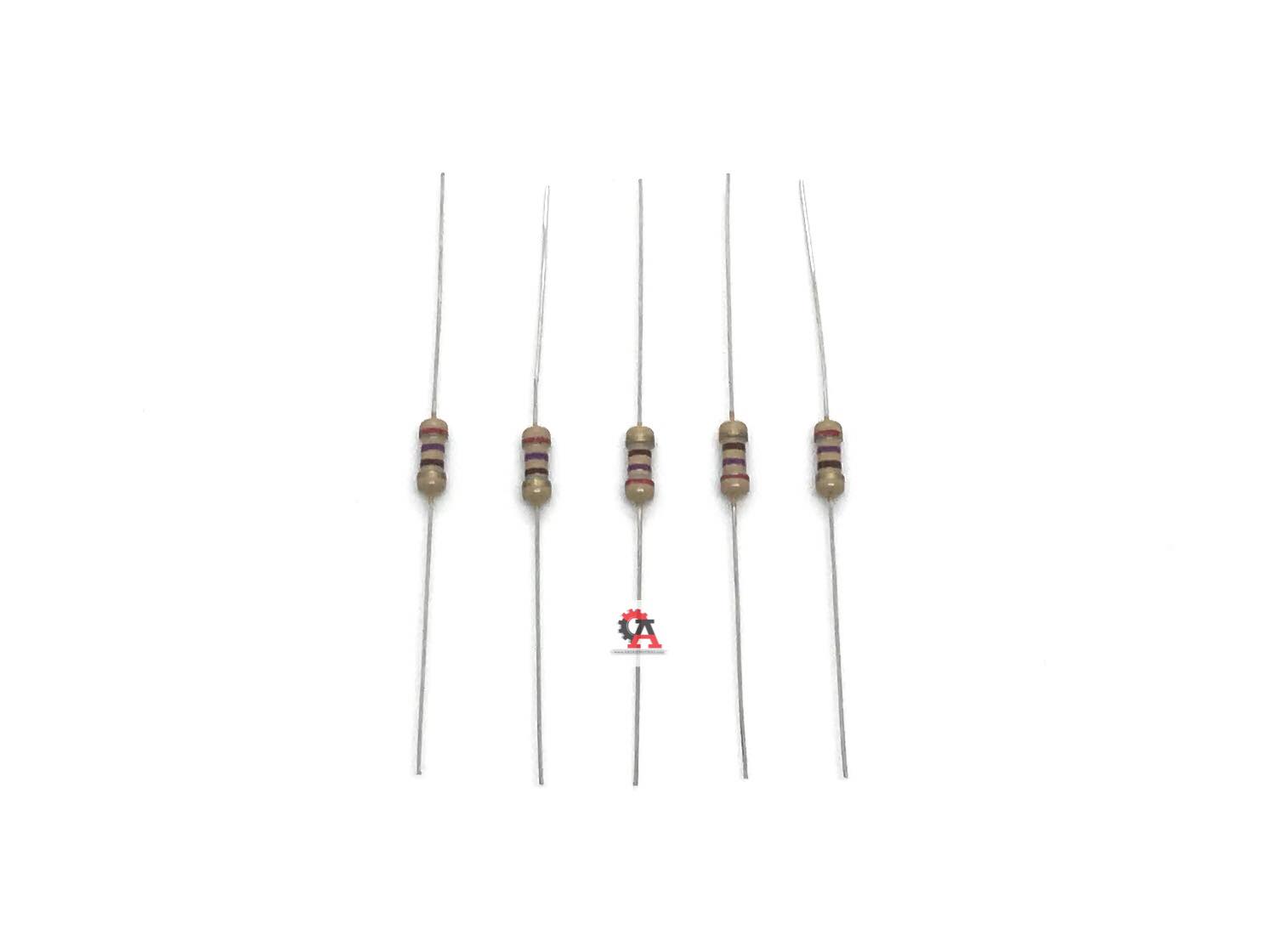 Resistor 270 Ohm 1/4W ตัวต้านทาน 270โอห์ม 1/4วัตต์