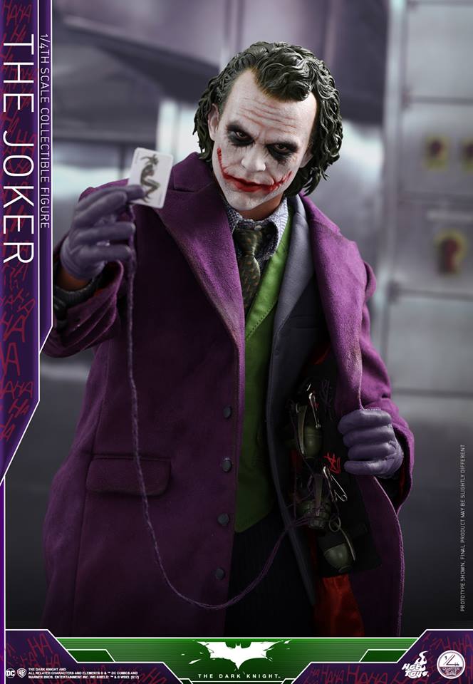 Hot Toys QS010 1/4 THE DARK KNIGHT - THE JOKER (SPECIAL EDITION)