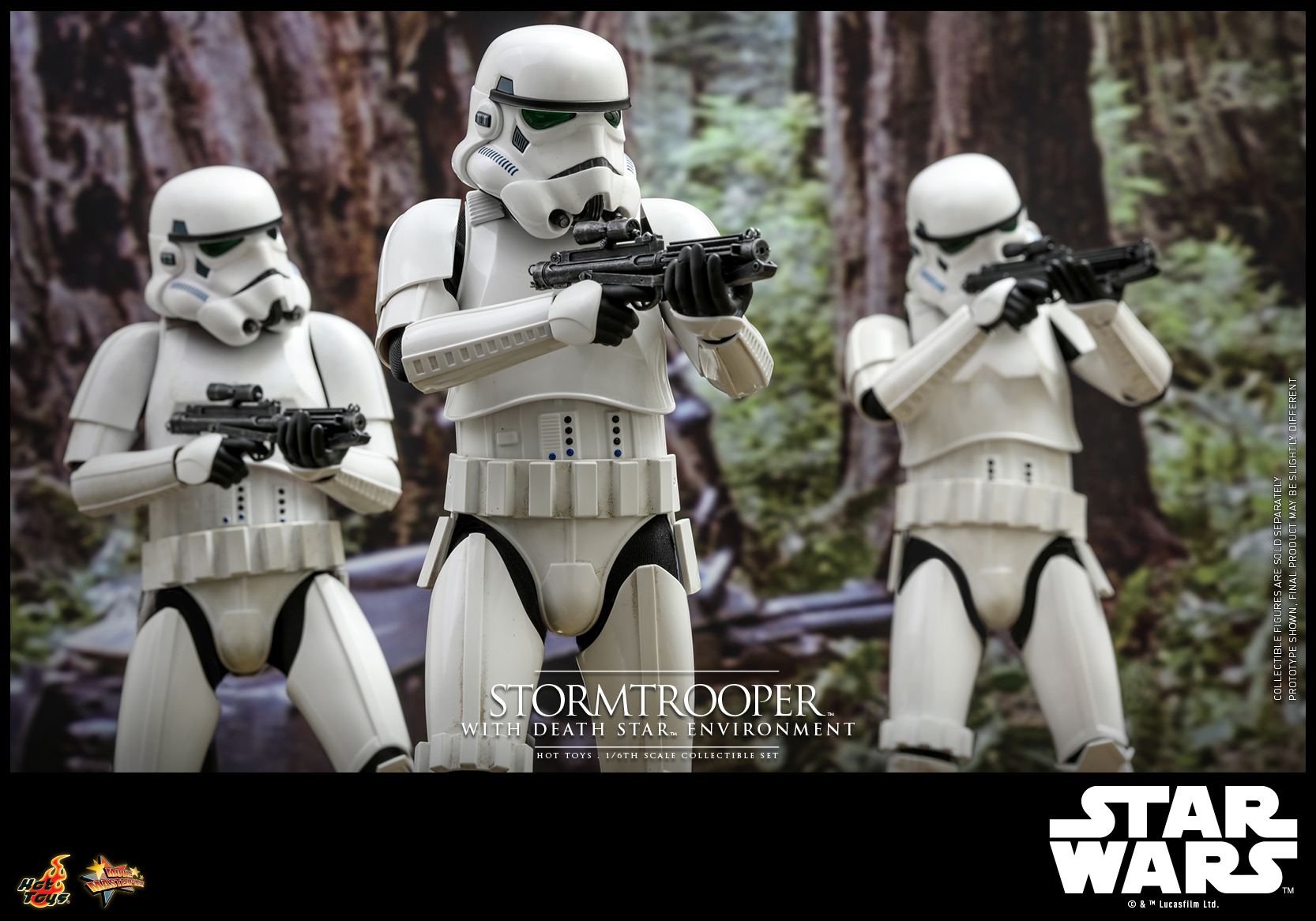 Hot Toys MMS736 Star Wars™ - Stormtrooper™ with Death Star™ Environment