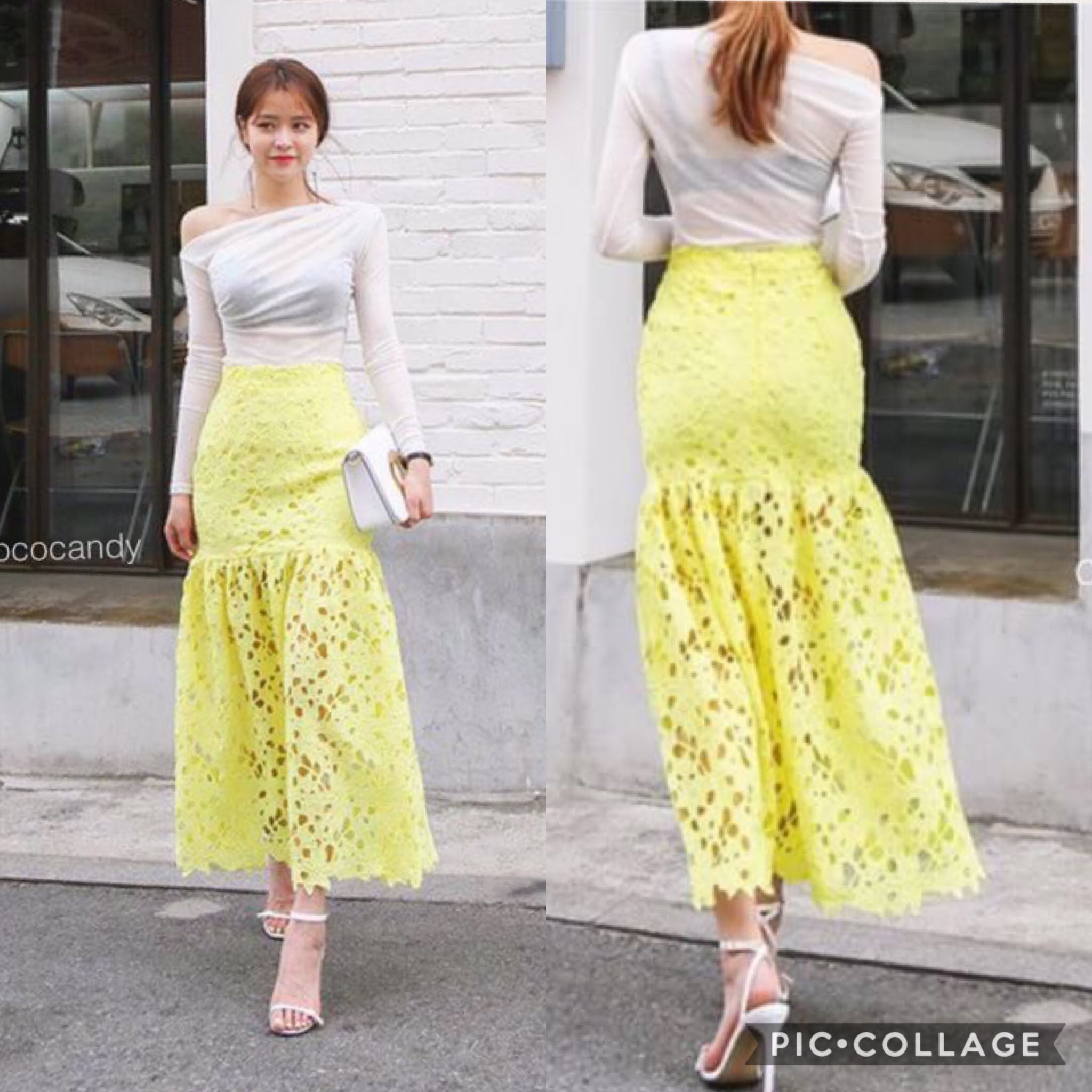 Lace Maxi Mermaid Skirt กระโปรงยาวทรงเมอร์เมดเข้ารูปช่วงเอวกับสะโพกปล่อยชายยาวสวย เนื้อลูกไม้อย่างดีเนื้อหนาสวยมากด้านในบุซับในเนื้อผ้ายืดนิดๆทรงสวยมากฮ้าฟ เกาหลีฮิตมาก มันแมชกับเสื้อผ้าสวยลุคหรูขึ้นทันที ต้องมีนะค้าจับจองด่วนจ้ามีให้เลือก2 สีจ้า