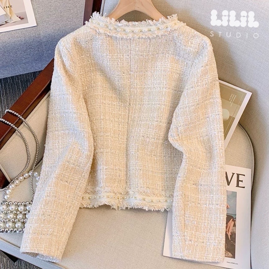 เสื้อทวีต เบลเซอร์ผ้าทวีตน่ารักๆสไตล์เกาหลี🇰🇷