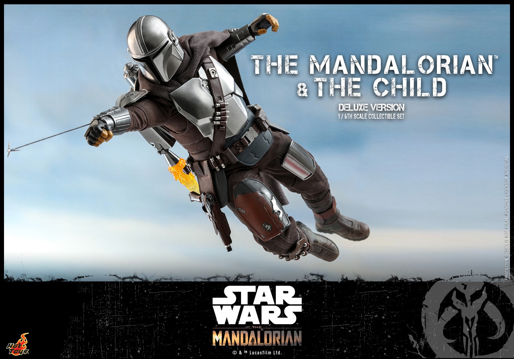Hot Toys TMS015 The Mandalorian - The Mandalorian and The Child (Deluxe Version)