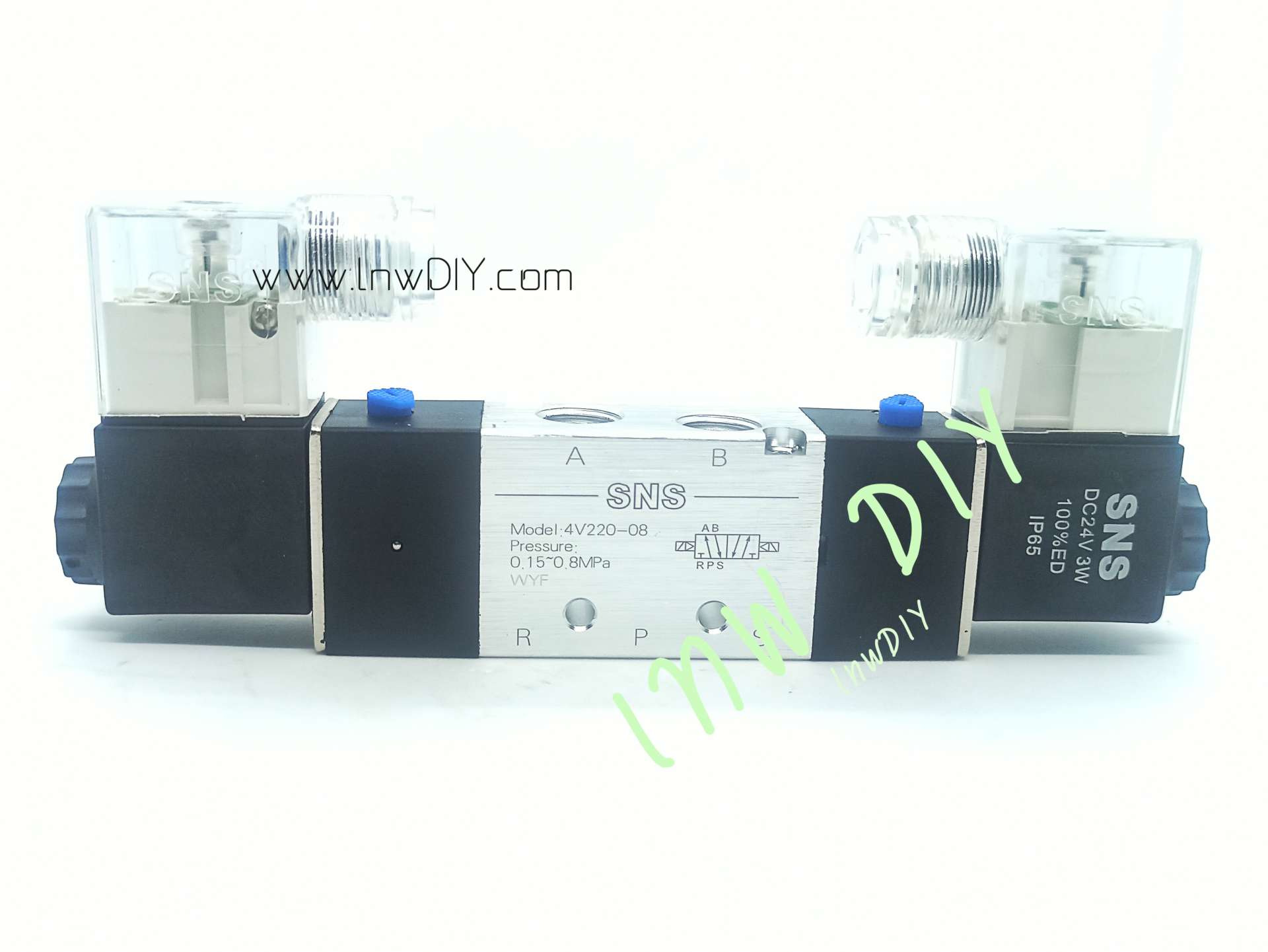 Solenoid Valve 4V220-08 DC24V 3W
