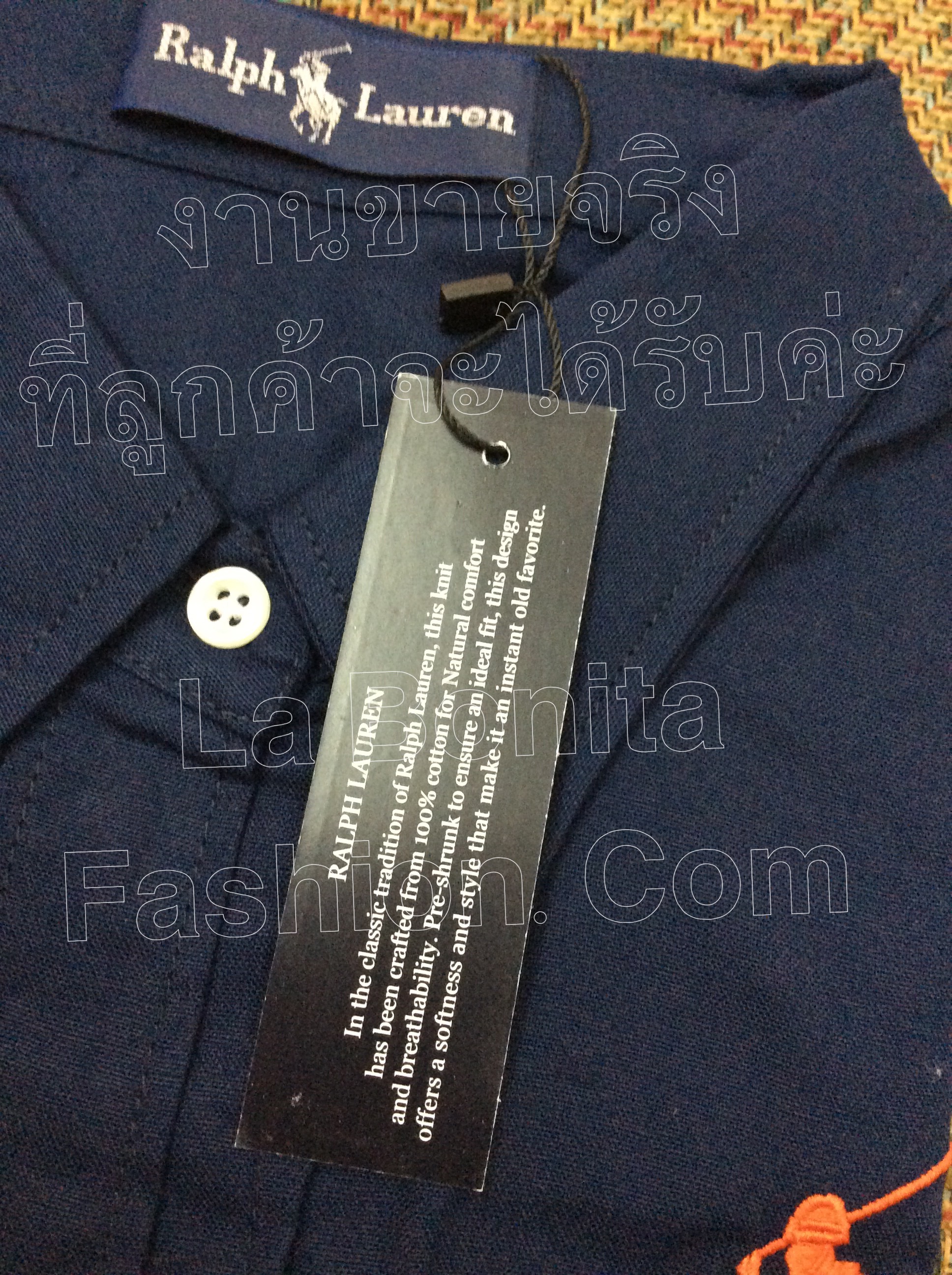 เข้าเพิ่มสีกรม ขายดีตลอดคร้า Polo by Ralph Lauren Classic Shirt ทรง classic ผ้า cotton100% ใส่ match ง่ายได้ทุกโอกาส แบบคุณแอนททองประสม และ เหล่าดาราเซเลปใส่ตรึม Must Have คร้า