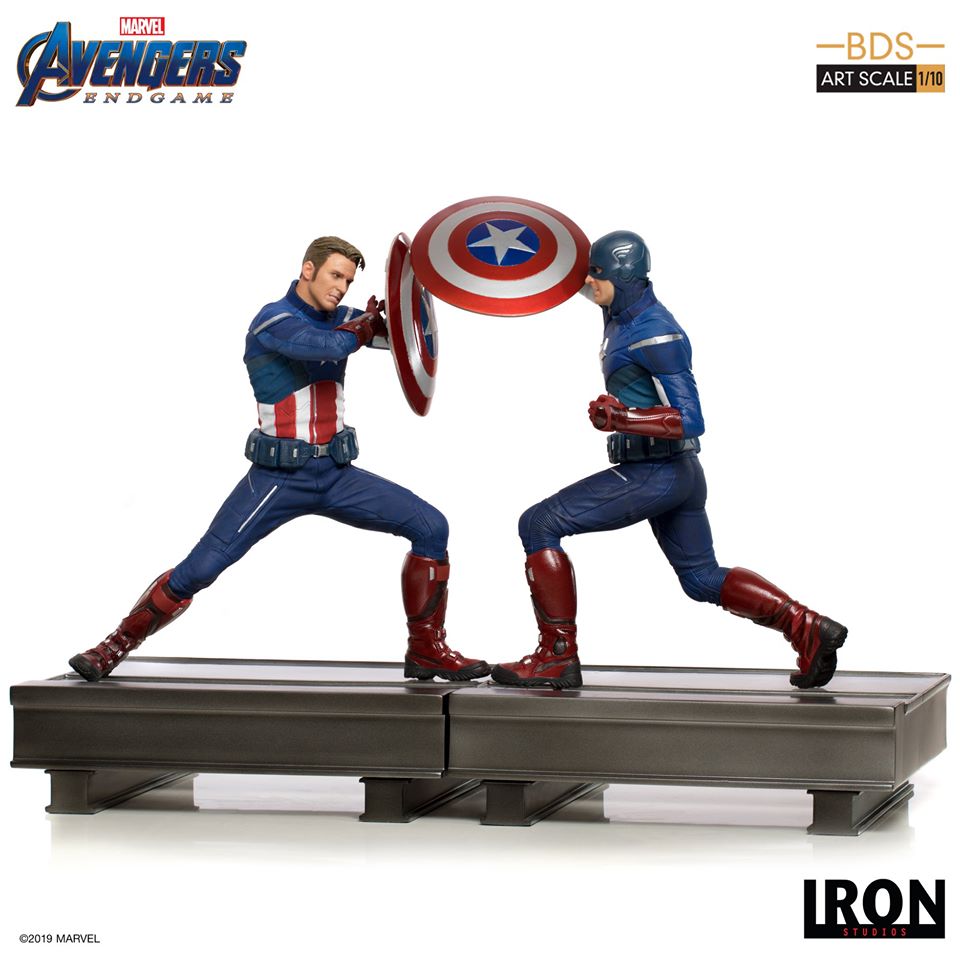 Iron Studios BDS Art Scale 1/10 Avengers: Endgame - Captain America 2012 (16F)