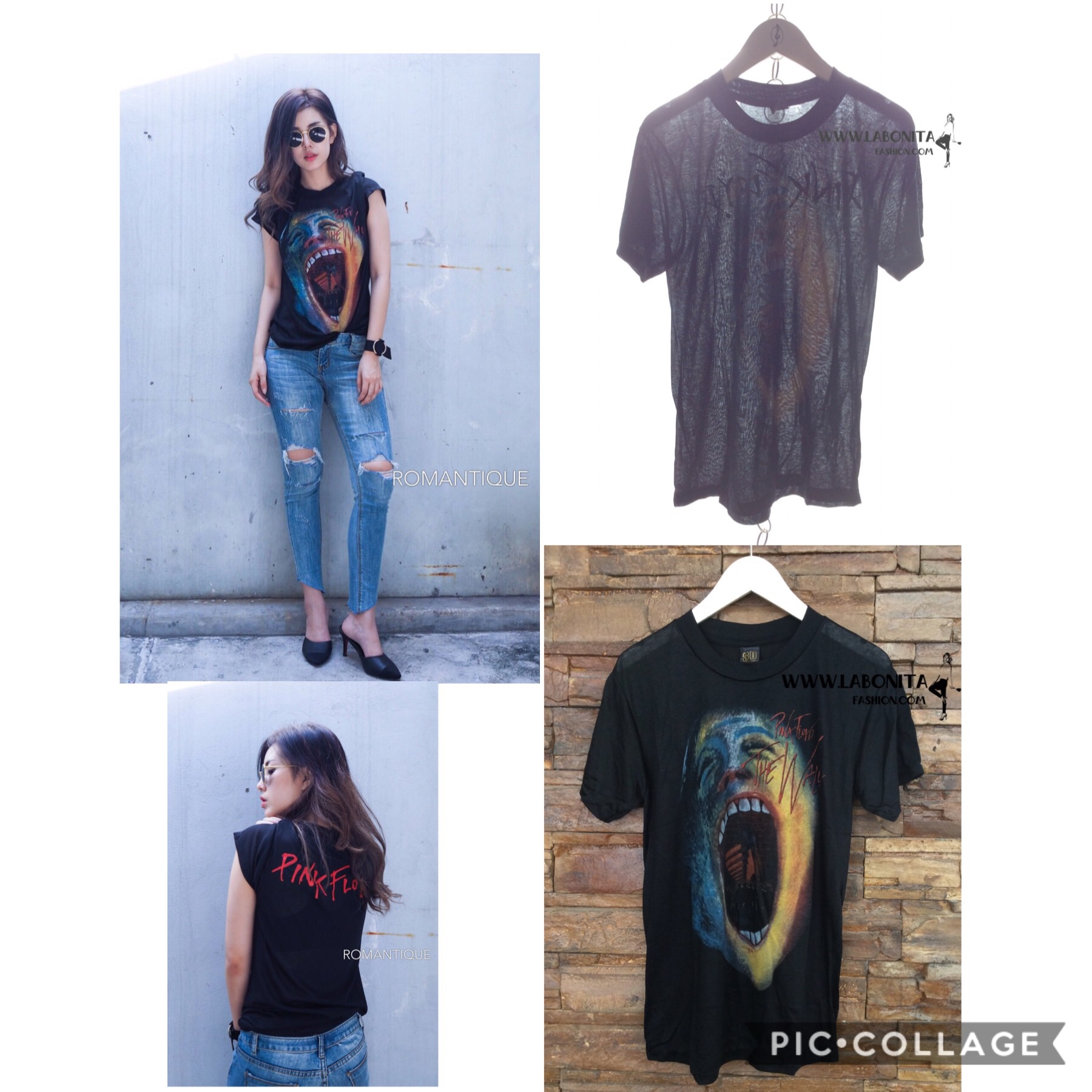 เสื้อยืดสไตล์วินเทจ สกรีนลายเท่ห์แนววินเทจ ผ้าบาง สกรีน หน้าหลัง