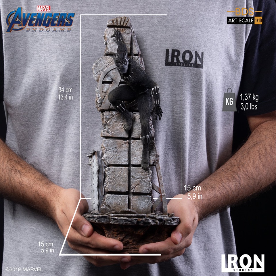 Iron Studios BDS Art Scale 1/10 Avengers: Endgame - Black Panther (16F)