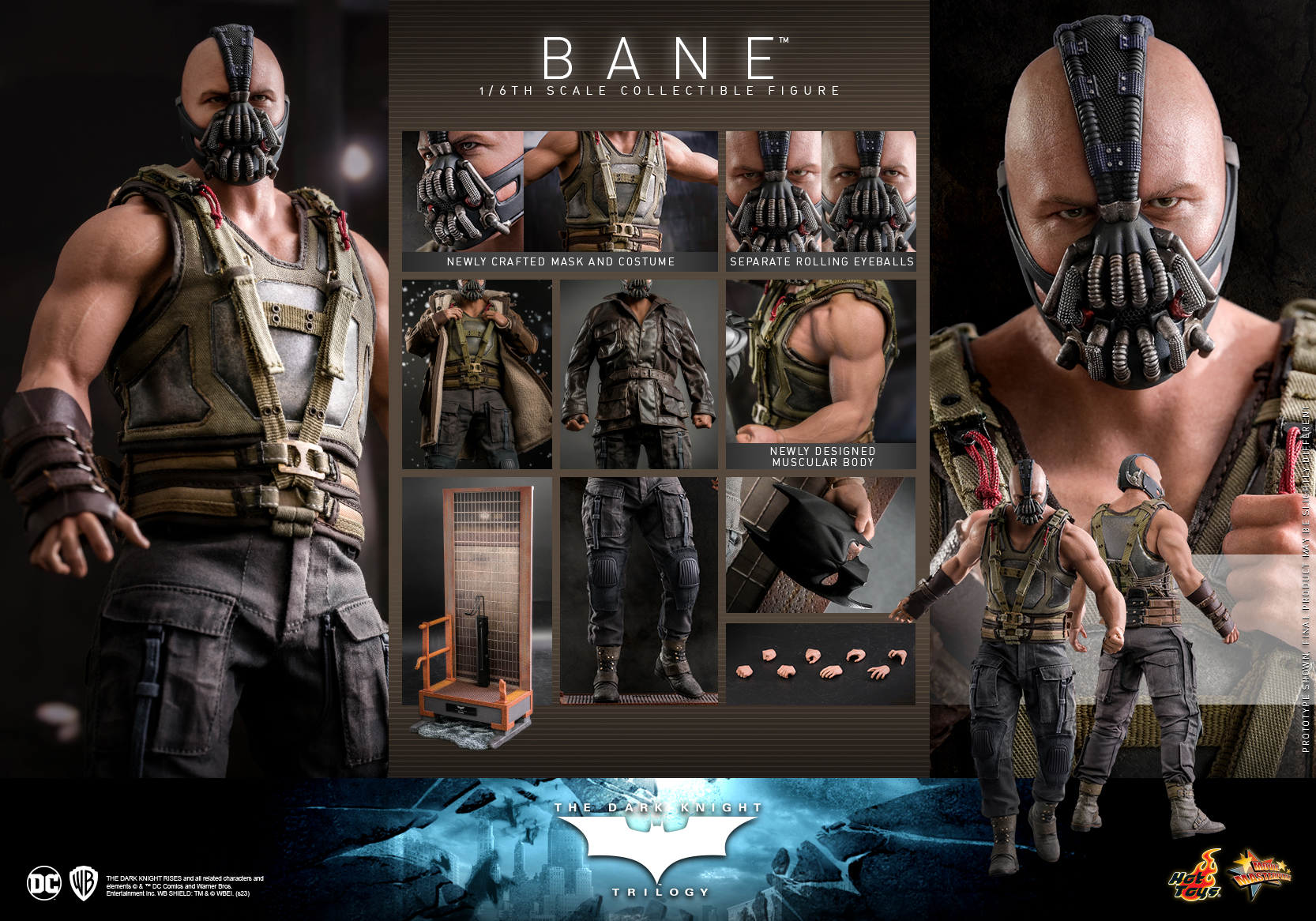 Hot Toys MMS689 1/6 The Dark Knight Trilogy - Bane