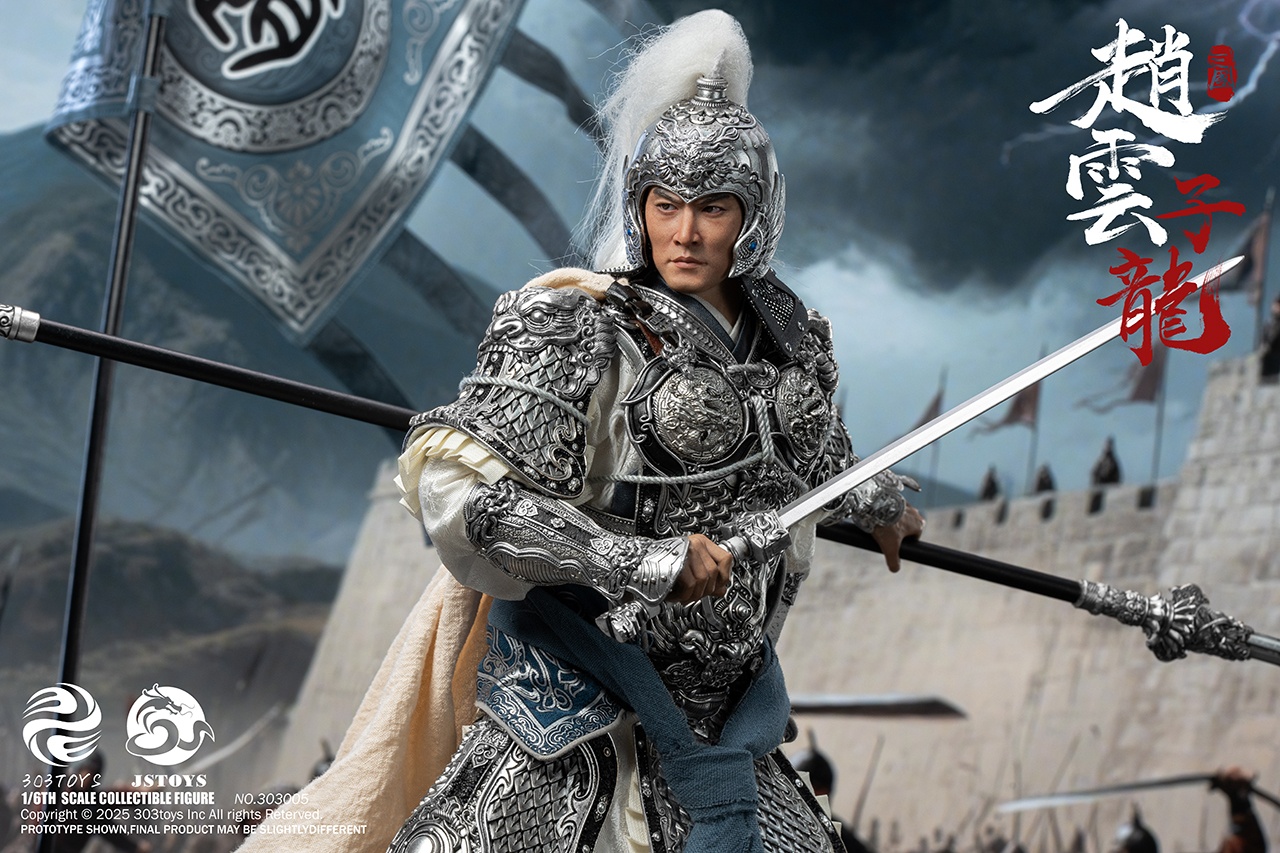 303TOYS x JSTOYS NO.303006 THREE KINDOMS - EVER-VICTORIOUS ZHAO YUN, ZILONG (EXCLUSIVE EDITION)